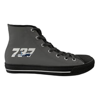 Thumbnail for Super Boeing 737 Designed Long Canvas Shoes (Men)
