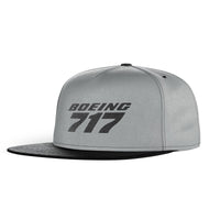 Thumbnail for Boeing 717 & Text Designed Snapback Caps & Hats