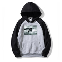 Thumbnail for Super Cool Airliner Jet Engine Designed Colourful Hoodies
