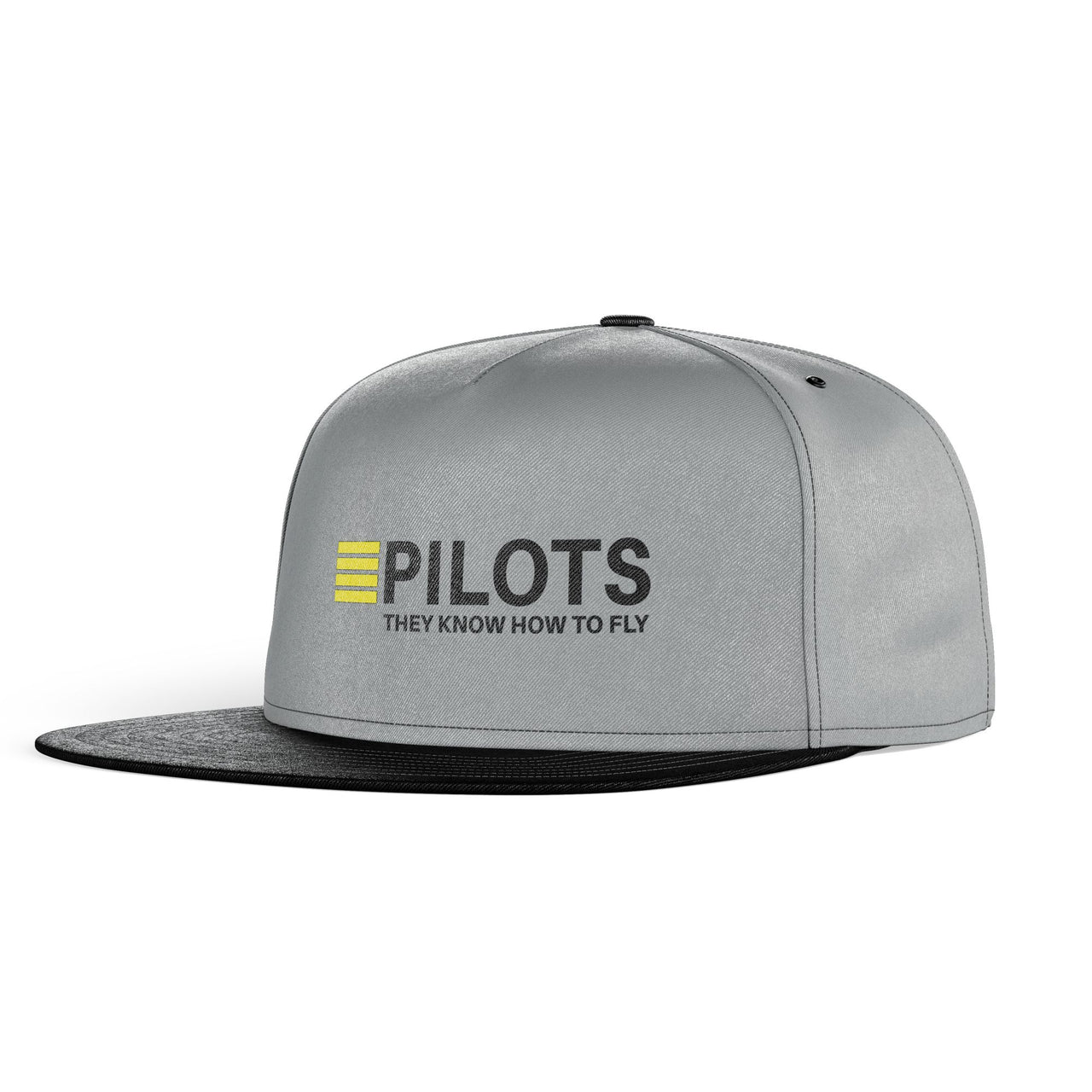 Pilots They Know How To Fly Designed Snapback Caps & Hats