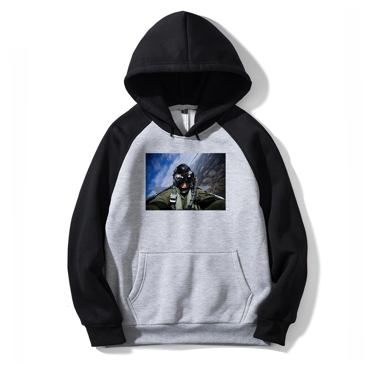 Amazing Military Pilot Selfie Designed Colourful Hoodies