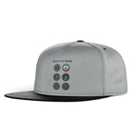 Thumbnail for Pilot's 6 Pack Designed Snapback Caps & Hats