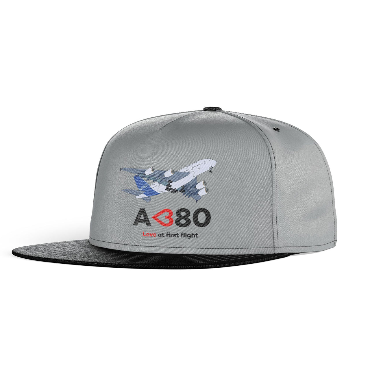 Airbus A380 Love at first flight Designed Snapback Caps & Hats