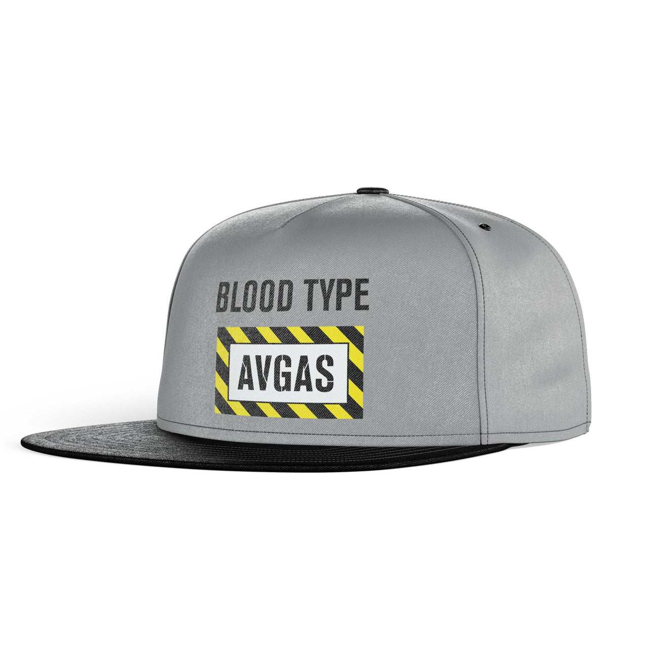 Blood Type AVGAS Designed Snapback Caps & Hats