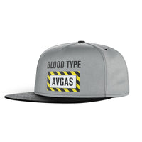 Thumbnail for Blood Type AVGAS Designed Snapback Caps & Hats