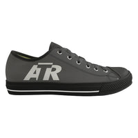 Thumbnail for ATR & Text Designed Canvas Shoes (Men)