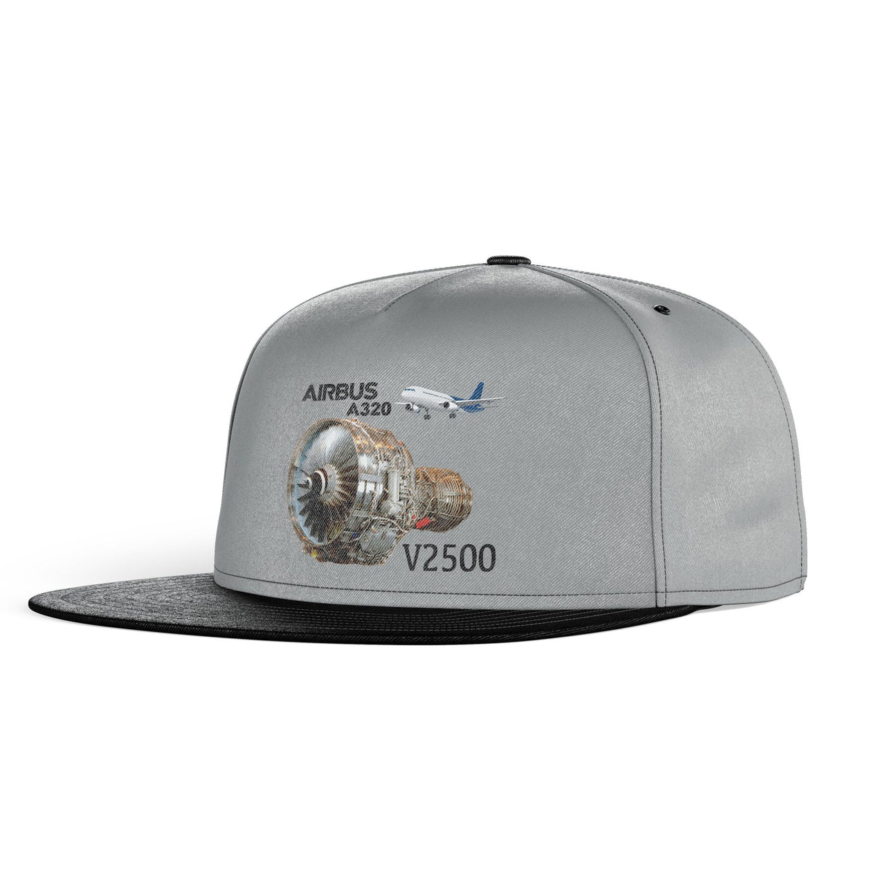 Airbus A320 & V2500 Engine Designed Snapback Caps & Hats