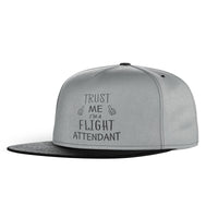 Thumbnail for Trust Me I'm a Flight Attendant Designed Snapback Caps & Hats