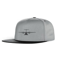 Thumbnail for ATR-72 Silhouette Designed Snapback Caps & Hats