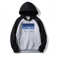 Thumbnail for Boeing 787 Dreamliner Designed Colourful Hoodies