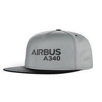 Thumbnail for Airbus A340 & Text Designed Snapback Caps & Hats