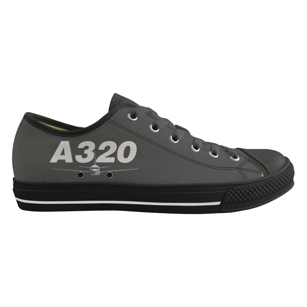 Super Airbus A320 Designed Canvas Shoes (Women)