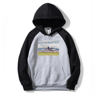 Thumbnail for Departing Boeing 737 Designed Colourful Hoodies