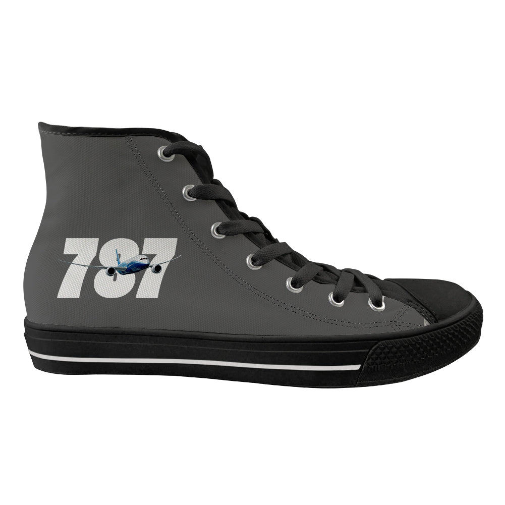 Super Boeing 787 Designed Long Canvas Shoes (Men)
