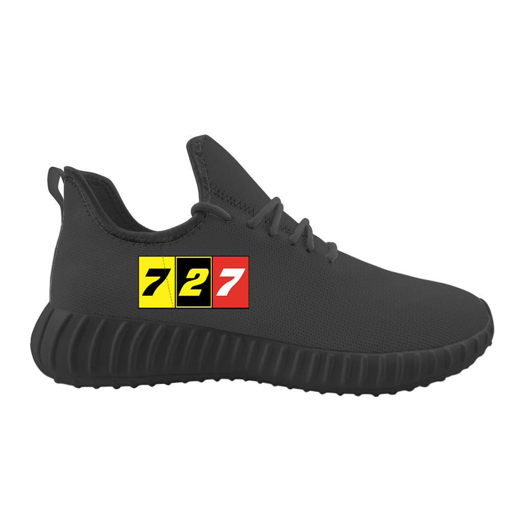 Flat Colourful 727 Designed Sport Sneakers & Shoes (MEN)