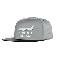 Thumbnail for Sukhoi Superjet 100 Designed Snapback Caps & Hats