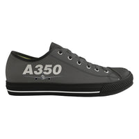 Thumbnail for Super Airbus A350 Designed Canvas Shoes (Women)
