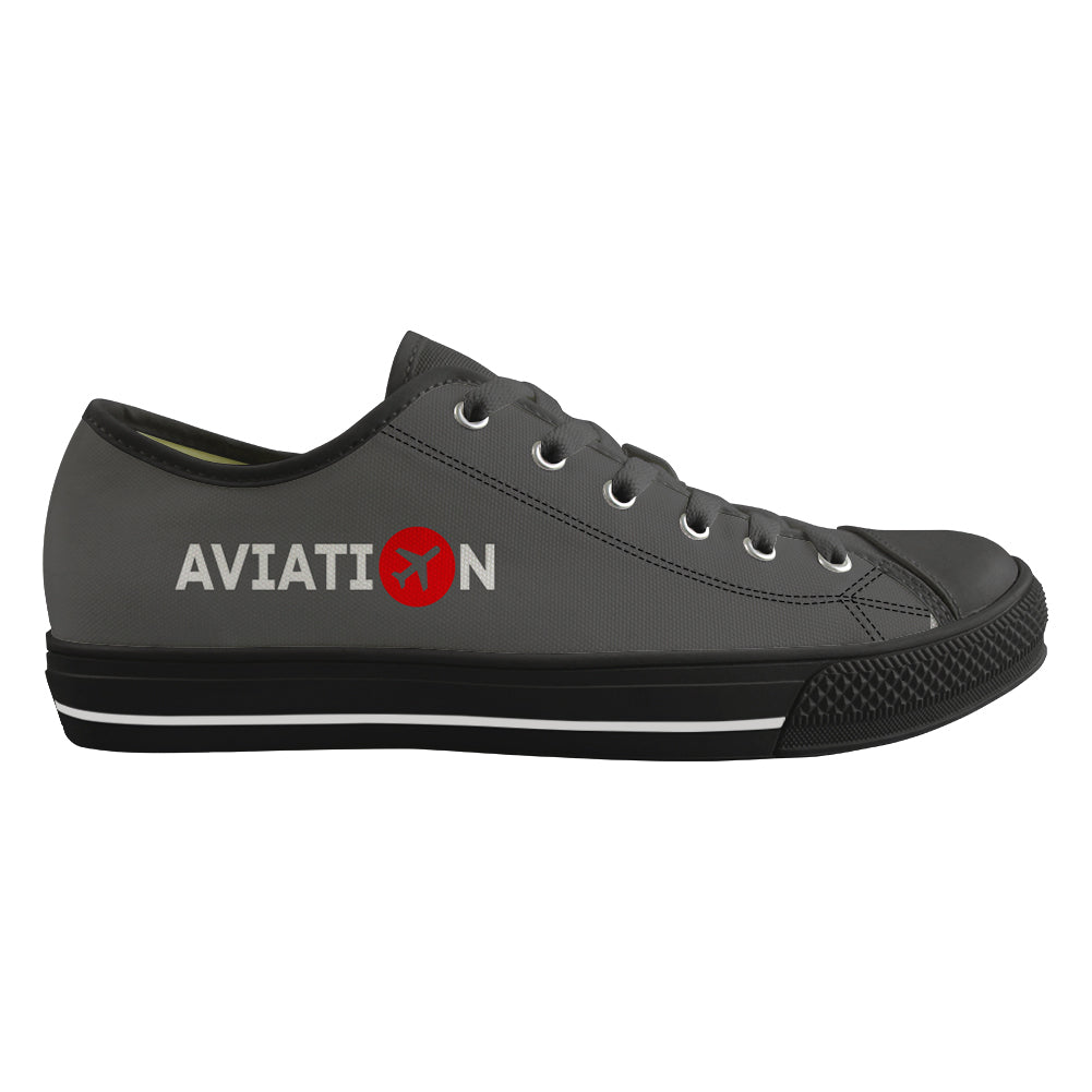 Aviation Designed Canvas Shoes (Men)