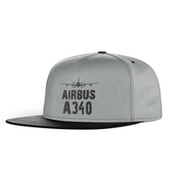 Thumbnail for Airbus A340 & Plane Designed Snapback Caps & Hats