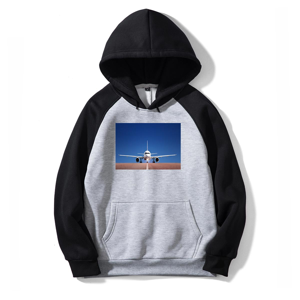 Face to Face with Airbus A320  Designed Colourful Hoodies