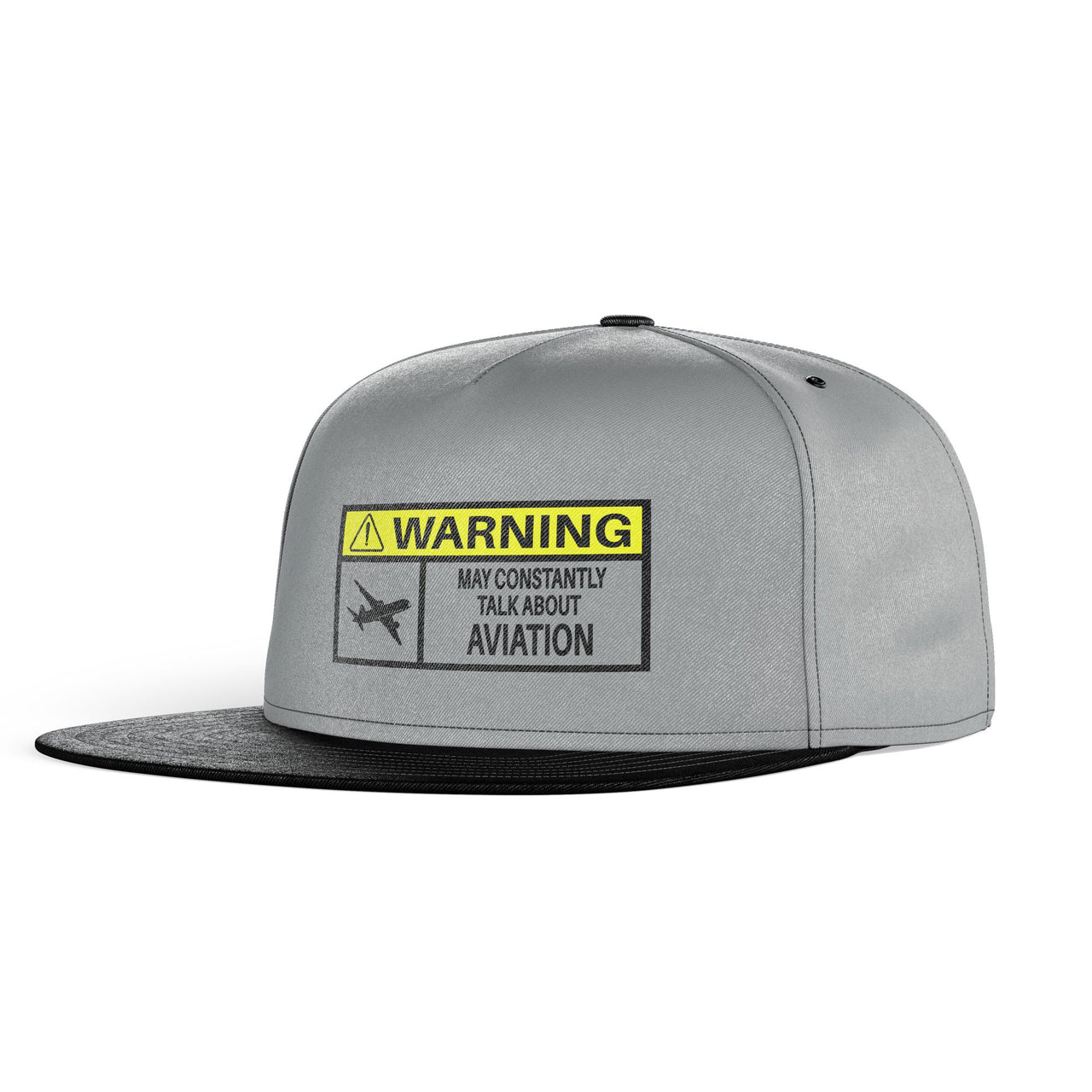 Warning May Constantly Talk About Aviation Designed Snapback Caps & Hats