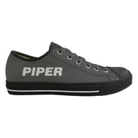 Thumbnail for Piper & Text Designed Canvas Shoes (Men)