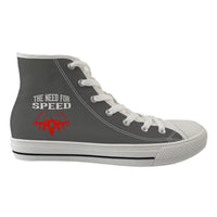 Thumbnail for The Need For Speed Designed Long Canvas Shoes (Women)