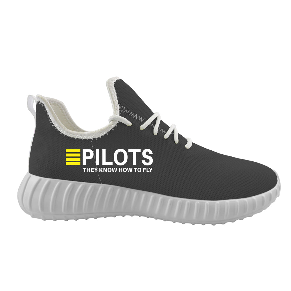 Pilots They Know How To Fly Designed Sport Sneakers & Shoes (WOMEN)