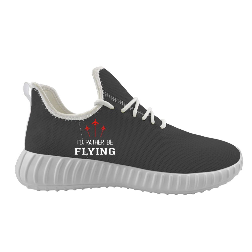 I'D Rather Be Flying Designed Sport Sneakers & Shoes (MEN)