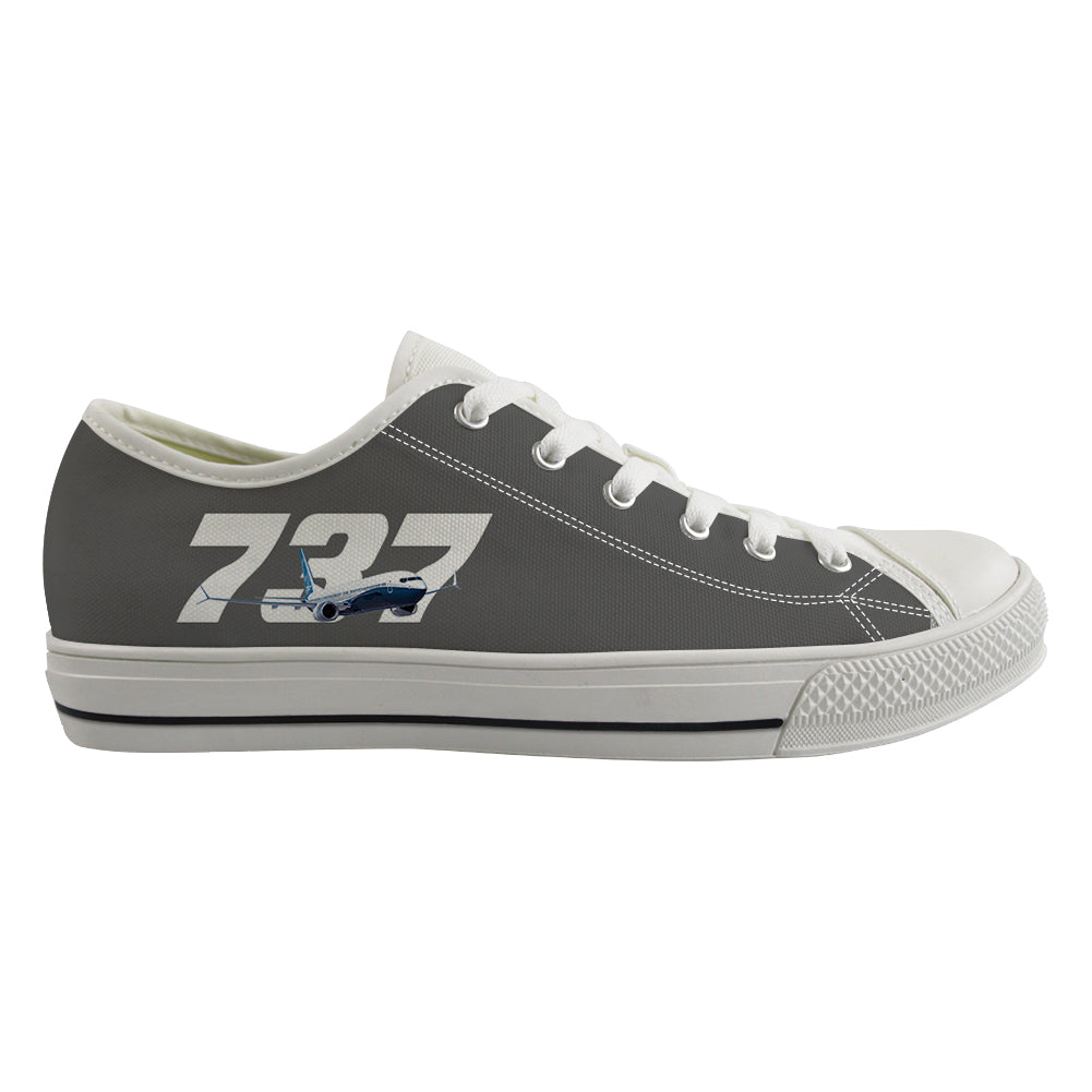 Super Boeing 737 Designed Canvas Shoes (Men)