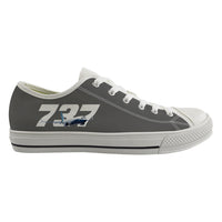 Thumbnail for Super Boeing 737 Designed Canvas Shoes (Men)