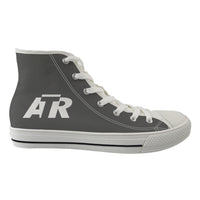 Thumbnail for ATR & Text Designed Long Canvas Shoes (Men)