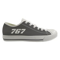 Thumbnail for 767 Flat Text Designed Canvas Shoes (Women)