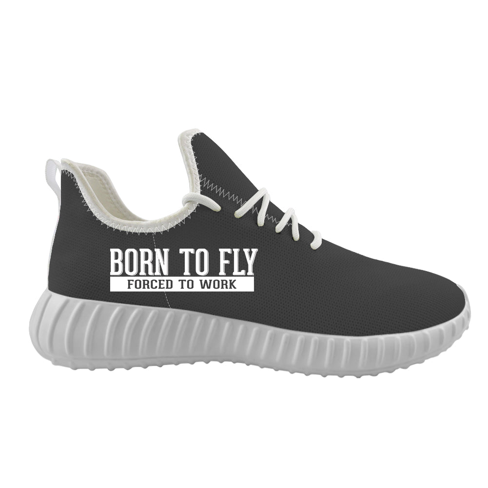 Born To Fly Forced To Work Designed Sport Sneakers & Shoes (MEN)