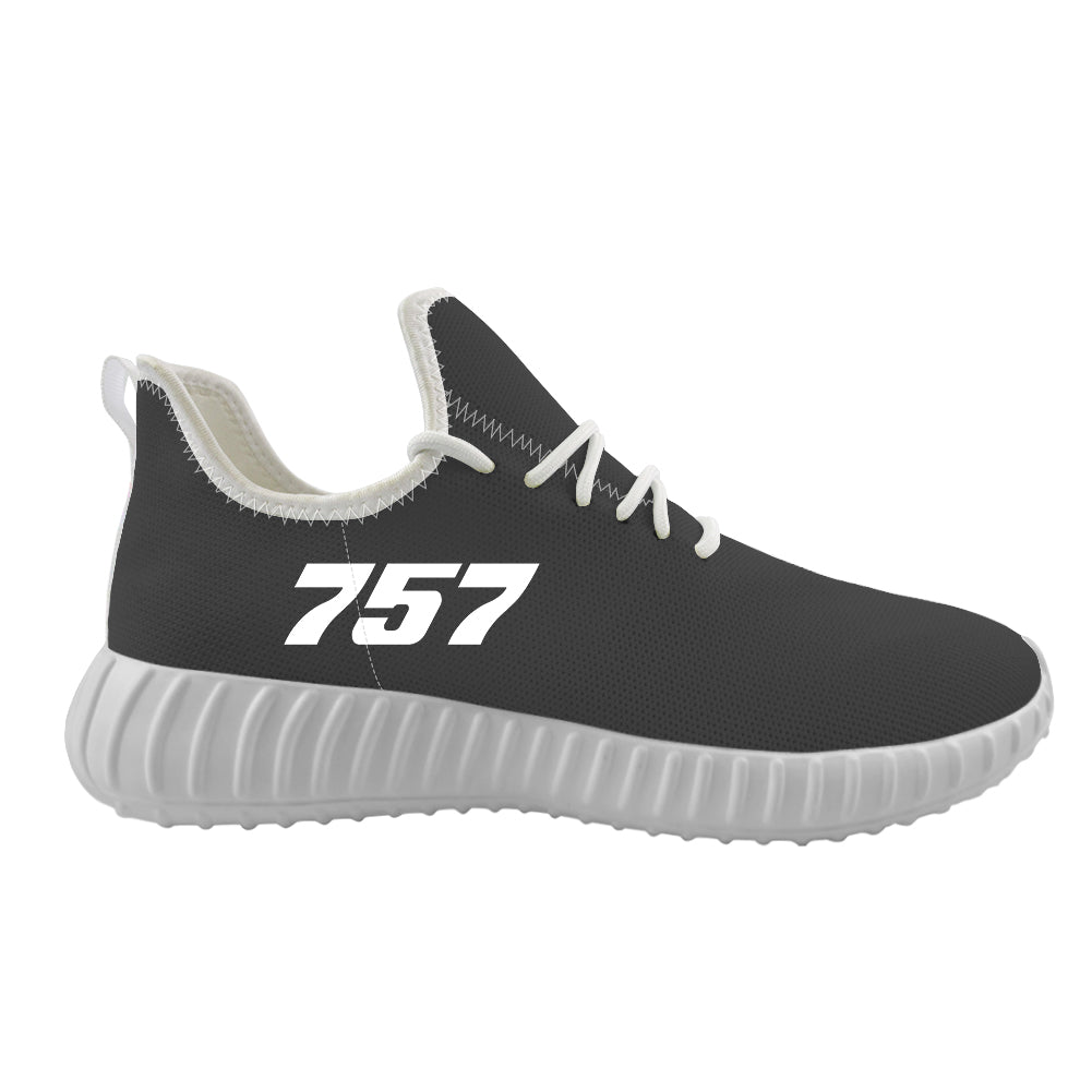 757 Flat Text Designed Sport Sneakers & Shoes (WOMEN)