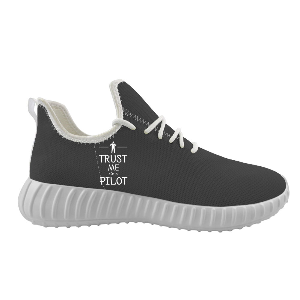 Trust Me I'm a Pilot Designed Sport Sneakers & Shoes (WOMEN)