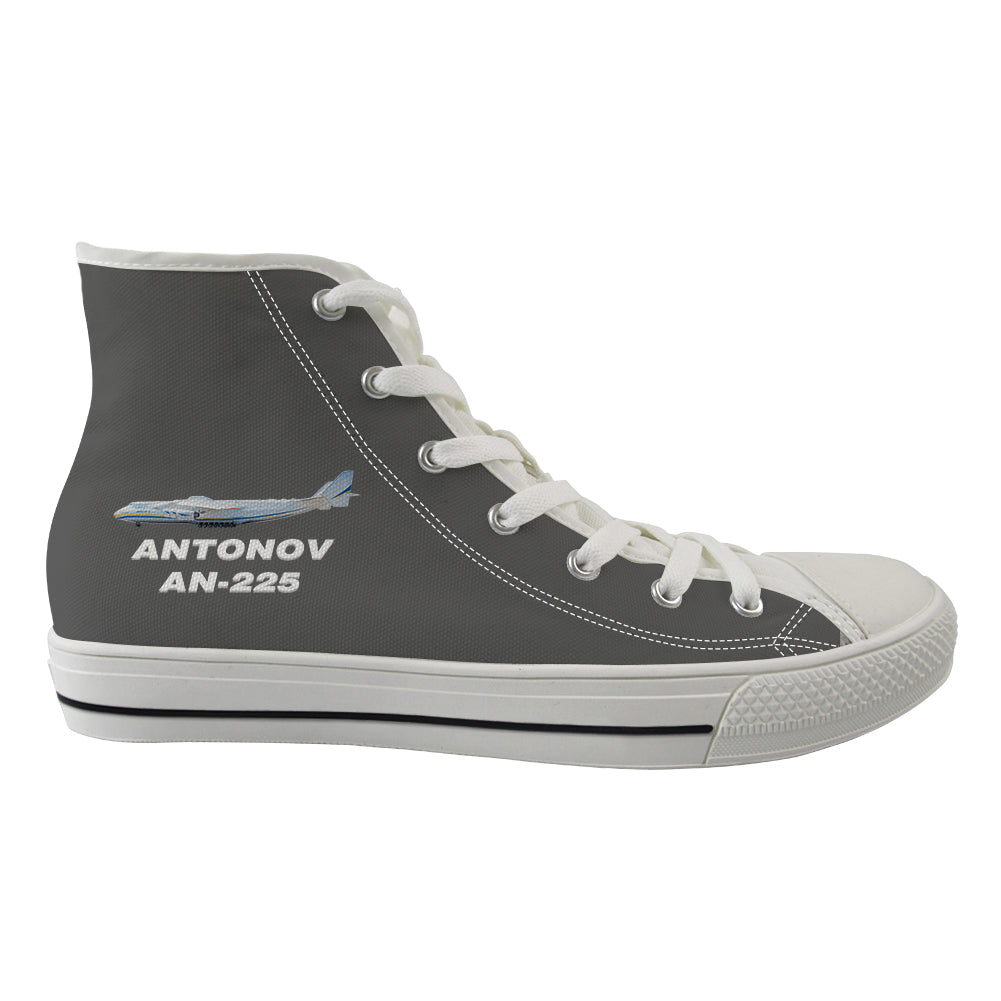 The Antonov AN-225 Designed Long Canvas Shoes (Women)
