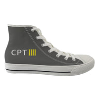 Thumbnail for CPT & 4 Lines Designed Long Canvas Shoes (Women)
