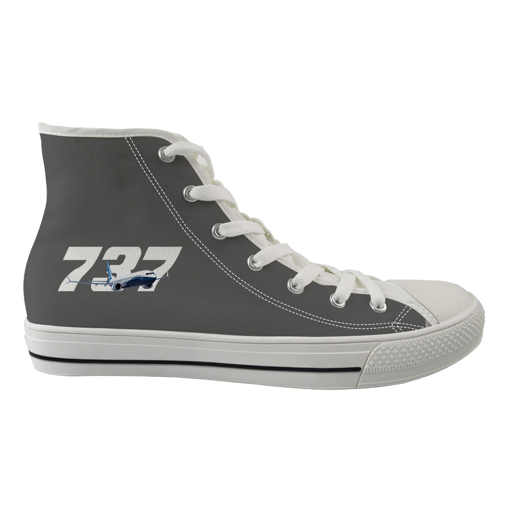 Super Boeing 737 Designed Long Canvas Shoes (Men)