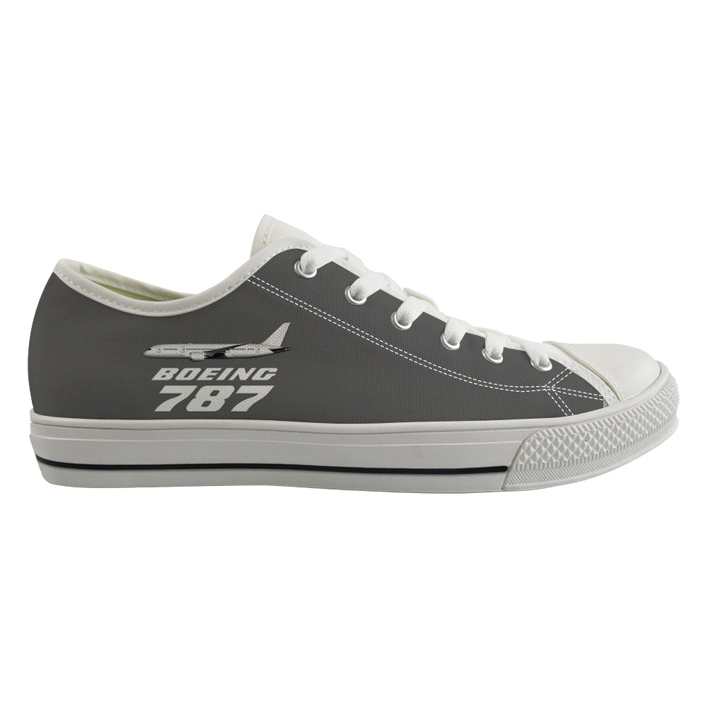 The Boeing 787 Designed Canvas Shoes (Men)