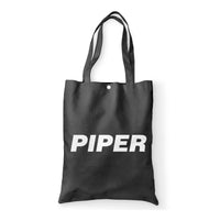 Thumbnail for Piper & Text Designed Tote Bags