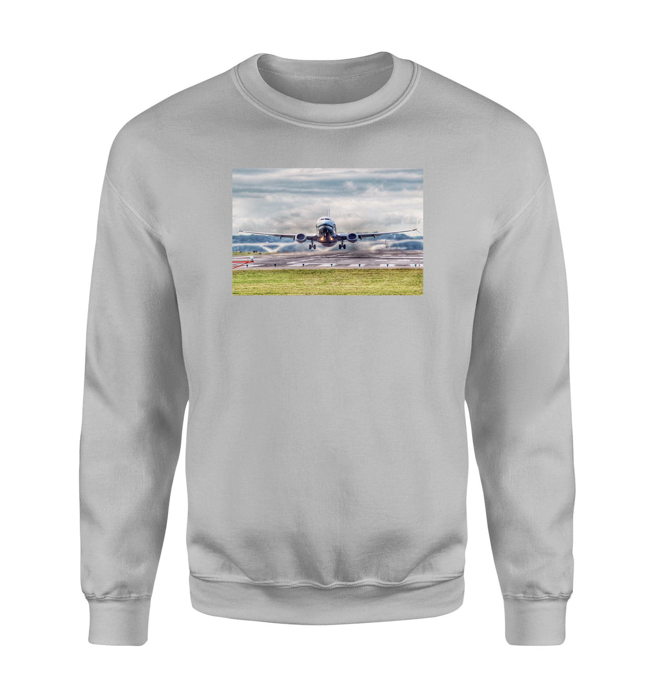 Departing Boeing 737 Designed Sweatshirts