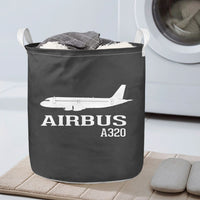 Thumbnail for Airbus A320 Printed Designed Laundry Baskets