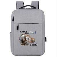 Thumbnail for Airbus A320 & V2500 Engine Designed Super Travel Bags