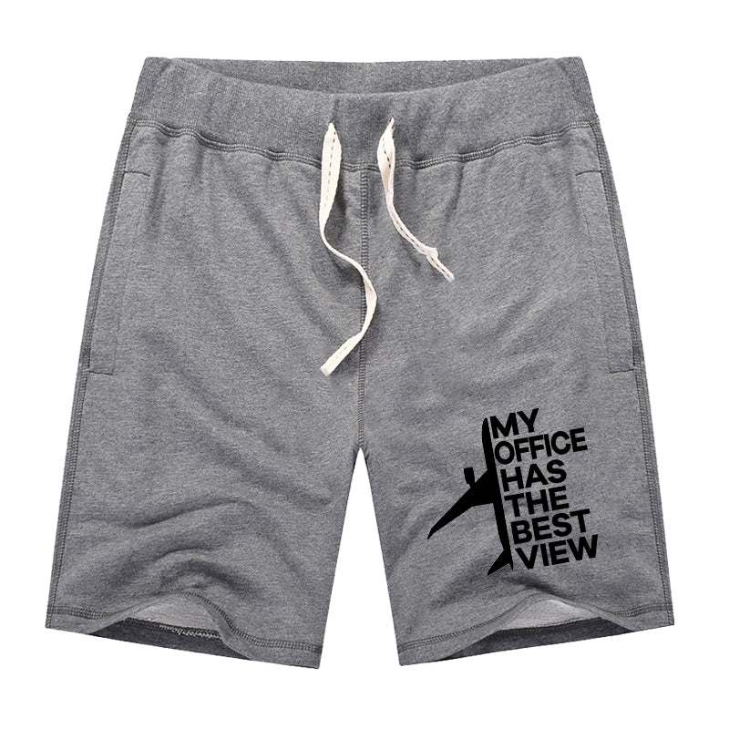 My Office Has The Best View Designed Cotton Shorts
