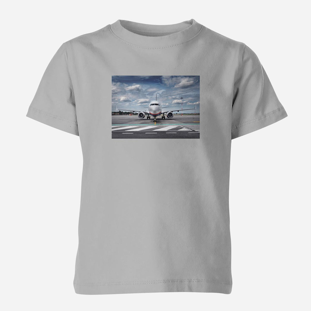 Amazing Clouds and Boeing 737 NG Designed Children T-Shirts