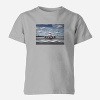 Thumbnail for Amazing Clouds and Boeing 737 NG Designed Children T-Shirts