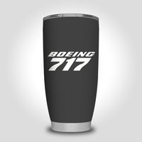 Thumbnail for Boeing 717 & Text Designed Tumbler Travel Mugs