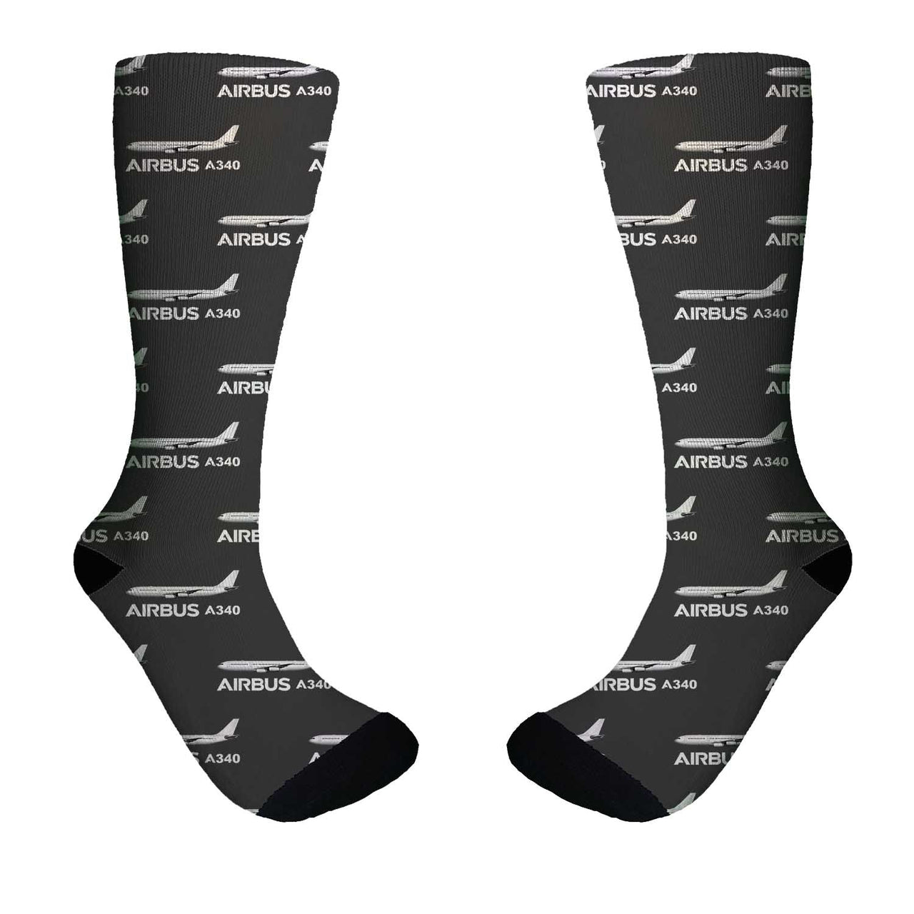 The Airbus A340 Designed Socks