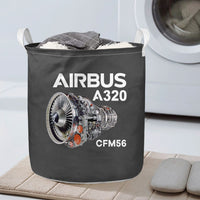 Thumbnail for Airbus A320 & CFM56 Engine Designed Laundry Baskets